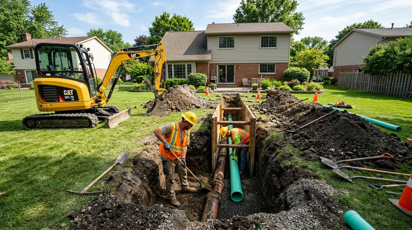Sewer Line Repair in Latrobe, PA